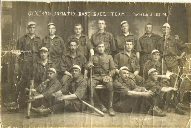 47th Infantry baseball team
