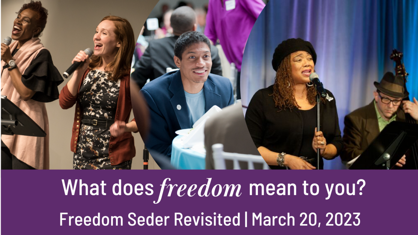 Freedom Seder Revisited Program March 20, 2023