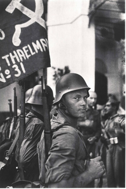 “The Ernst Thaelmann Brigade” Chim, Spain, 1936 2022.3.30