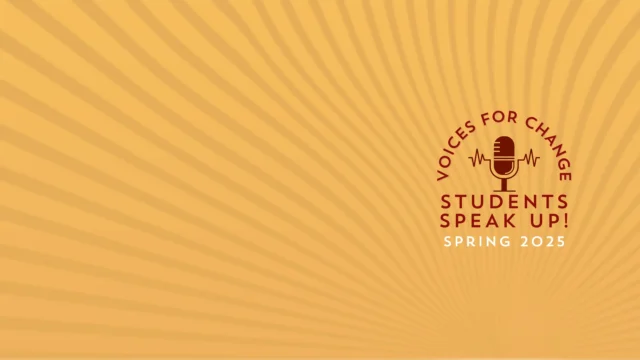 Central High School Voices for Change Students Speak Up logo