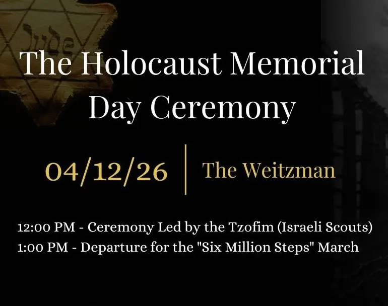 The Holocaust Memorial Day Ceremony - The Weitzman