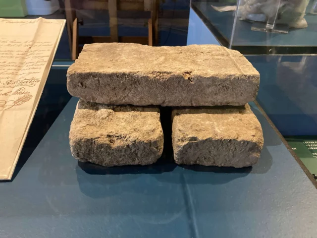 Bricks Courtesy of the Cultural Heritage Institute of the Public Entity of St. Eustatius